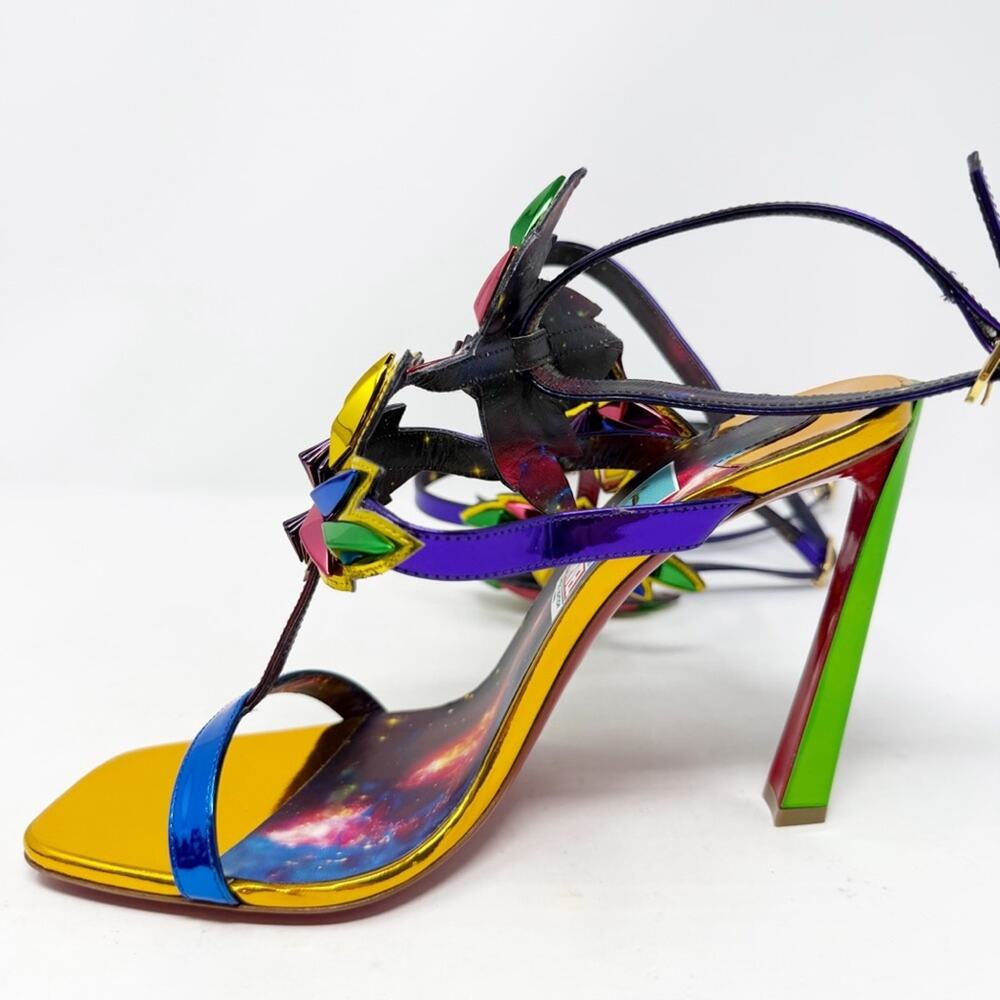 Christian Louboutin x Marvel Sea Warrior Gladiator Sandals Size 39.5 - Picture 9 of 15